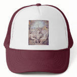 Archangel Raphael With Adam And Eve By Blake Mesh Hat