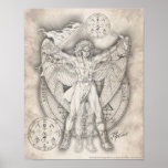 Archangel Uriel Print