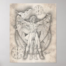 Archangel Uriel Print