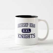 Archbishop Hoban - Knights - High - Akron Ohio Mugs