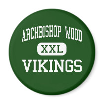 Archbishop Wood - Vikings - High - Warminster magnets by customteamsportswear Archbishop Wood - Vikings - High - Warminster magnets