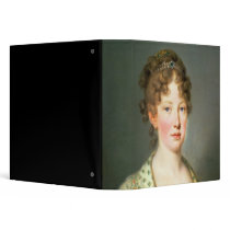 Archduchess Leopoldina of Austria Vinyl Binders