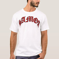 Arched SAMOA Red t-shirts