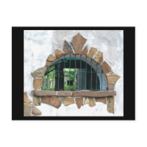 Arched Stone Window ©2008 Postcards