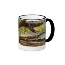 Archegosaurus Antique Print mugs
