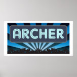 Archer Marquee Posters