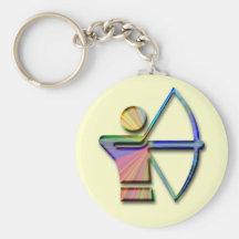 Archer with Bow & Arrow Key Chains