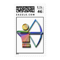 Archer with Bow & Arrow postage by mainstay Archer with Bow & Arrow postage