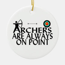 Archers Are Always On Point Christmas Ornament