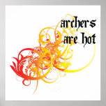 Archers Are Hot Poster