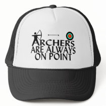 Archers On Point Mesh Hats