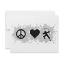 Archery 2 personalized invitations