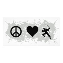 Archery 2 photo greeting card