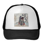 Archery by Yanagawa, Shigenobu Ukiyoe Mesh Hats