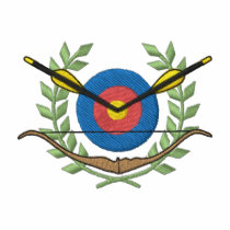 Archery Crest embroidered shirts