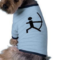 archery dog tshirt