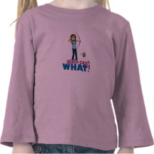 Archery Girl in Blue - Light T Shirt