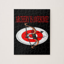 Archery Is Awesome Jigsaw Puzzles