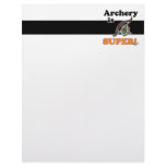archery is super letterhead design