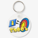 ARCHERY ~ iSHOOT - I SHOOT keychains by sportsstuff ARCHERY ~ iSHOOT - I SHOOT keychains