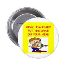 ARCHERY joke Pinback Buttons