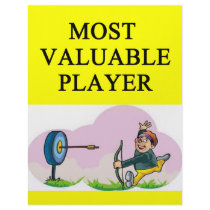 ARCHERY most valuable player Letterhead