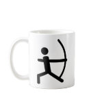 archery coffee mug