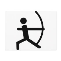 archery post card