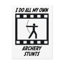 Archery Stunts postcards by whatitis Archery Stunts postcards