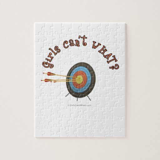 Archery Target Bullseye Jigsaw Puzzles