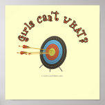 Archery Target Bullseye Posters