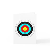 Archery Target Card