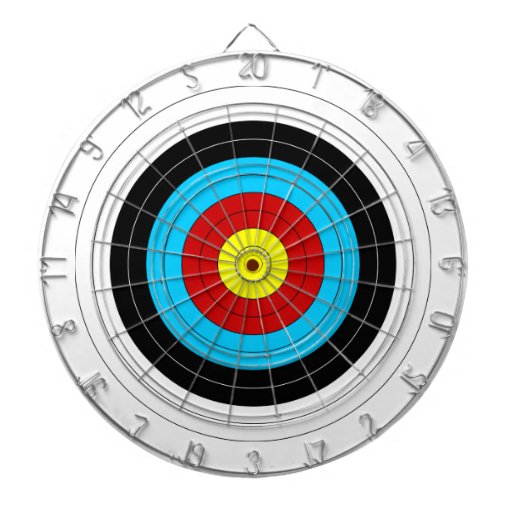 Archery Target Dart Board Zazzle