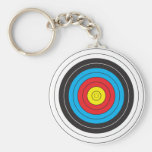 Archery Target Keychain