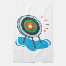 Archery Target Kitchen Towels