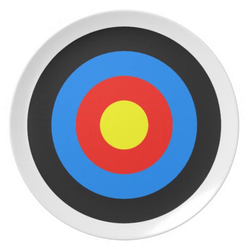 Archery Target Plates | Zazzle