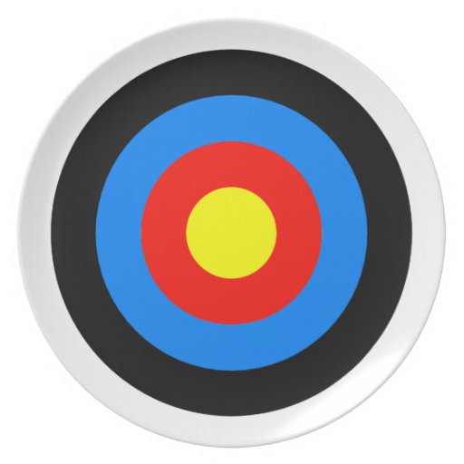 Archery Target Plates | Zazzle
