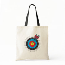 Archery Target with Arrows Bag