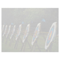Archery targets near Brentwood, Essex, U.K. Letterhead Template