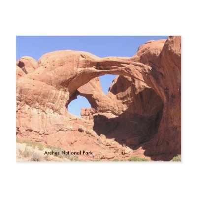 Arches, Arches National Park Postcard by NatureGuy