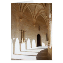 Arches in Bellver Castle cards