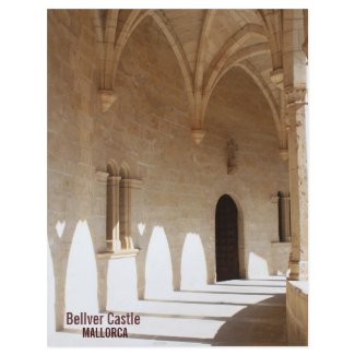 Arches in Bellver Castle flyer