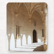 Arches in Bellver Castle mousepads