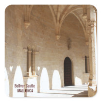 Arches in Bellver Castle stickers