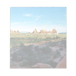 Arches National Park from a distance Notepad