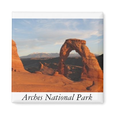 Arches National Park Magnet by kmuck4321