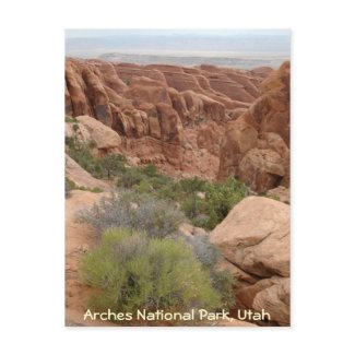 Arches National Park postcard