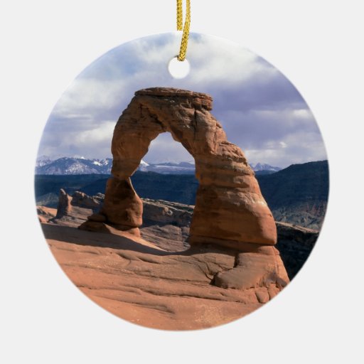 arches national park utah double sided ceramic round arches national park utah double sided ceramic round