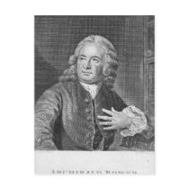Archibald Bower, engraved by J. Hollonray Postcards