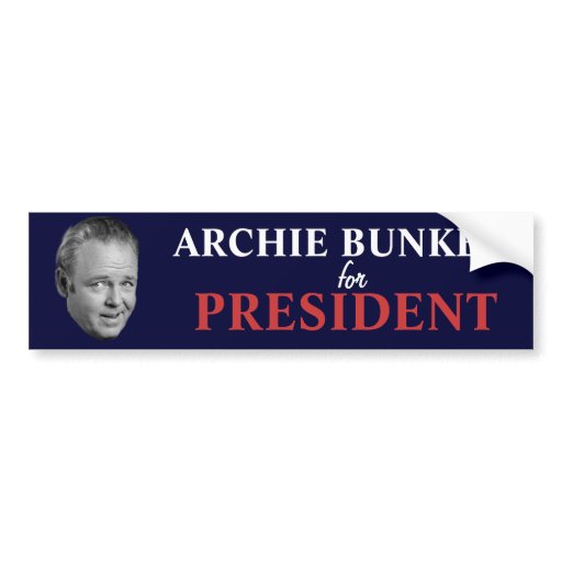 archie bunker for president shirt